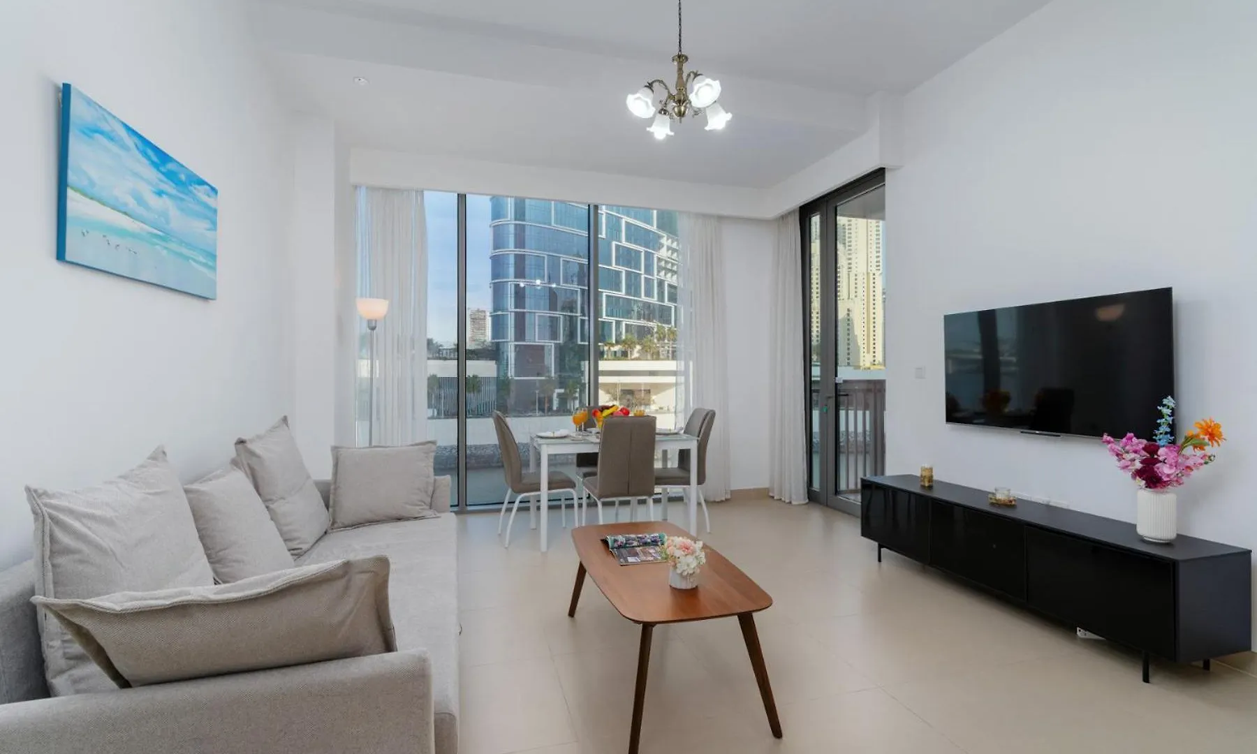 Serene - Bright One Bed - Seaview Dubai United Arab Emirates